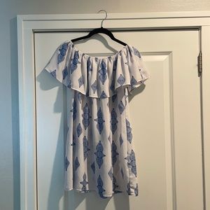 Show Me Your Mumu Off the Shoulder Dress XS